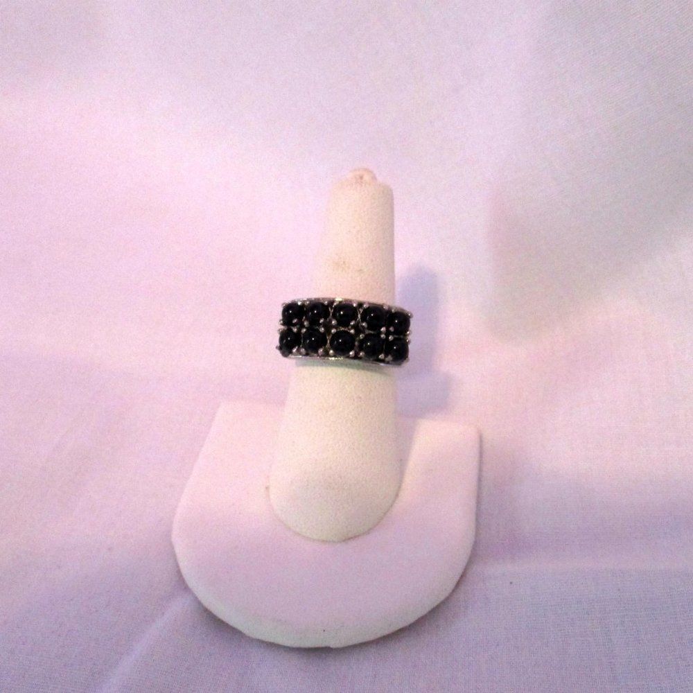 Black Onyx (Rnd) Ring - Picture 3 of 7